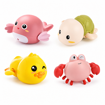 Swimming Baby Bath Toys, Water Pool Floating Wind Up Toys