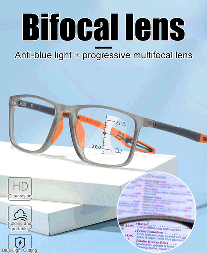 No eye exam needed • Lifetime use • Auto-focus from -10.00D-+10.00D — Multifocal sports glasses