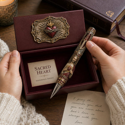 🔥 Hot Sale 49% OFF – ✝️ Sacred Legacy Faith-Inspired Keepsake Pen Collection | 6 Devotional Designs for Prayer Journaling, Bible Study & Meaningful Christian Gifts 🖊️✨