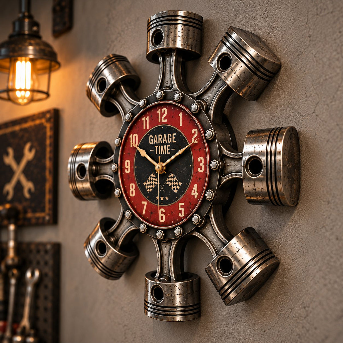 Piston Garage Wall Clock(Piston Garage Wall Clock(Free Shipping✈️)