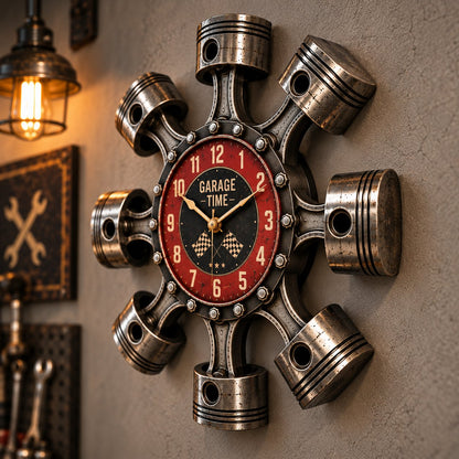 Piston Garage Wall Clock(Piston Garage Wall Clock(Free Shipping✈️)