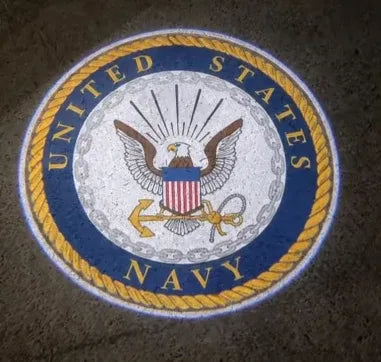 🇺🇸 HonorBeam™ Car Welcome Light | Patriotic Door Projection for Veterans & Military Families 🎖️