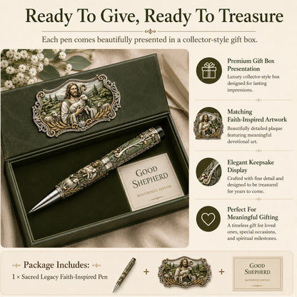 🔥 Hot Sale 49% OFF – ✝️ Sacred Legacy Faith-Inspired Keepsake Pen Collection | 6 Devotional Designs for Prayer Journaling, Bible Study & Meaningful Christian Gifts 🖊️✨