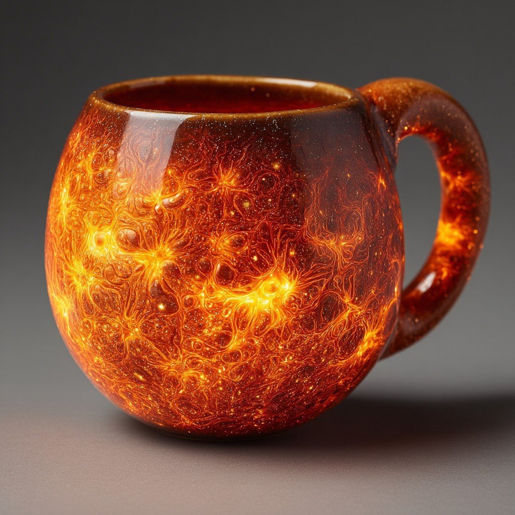 🪐3D Celestial Planet Mug – Moon, Sun, Earth & Saturn Collection