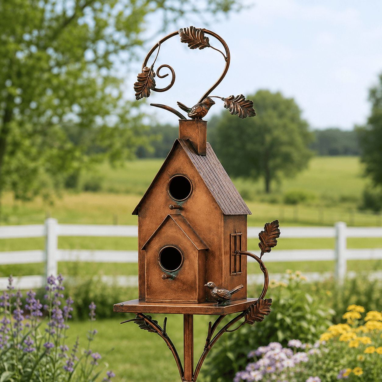 🐦Handmade Iron Birdhouse❤