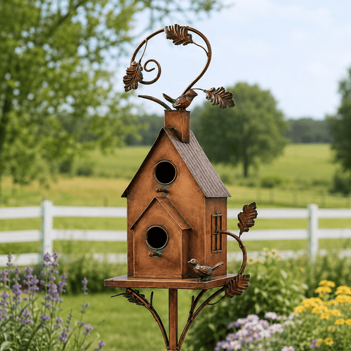 🐦Handmade Iron Birdhouse❤