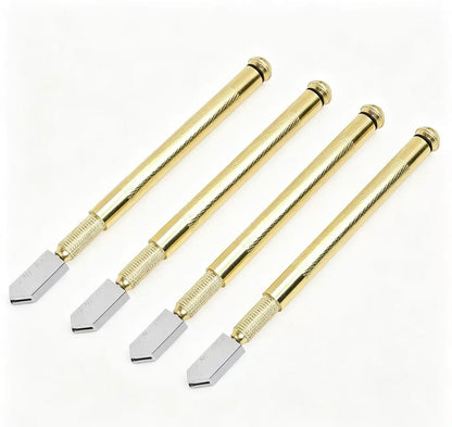 🔥Professional Diamond Glass Cutter with Alloy Handle Roller Wheel