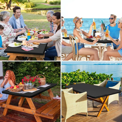 Pack Stretch Fabric Table Top Cap Cover, fits 4ft/6ft/8ft Tables