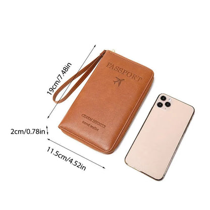 RFID Multifunctional Passport Note-Case