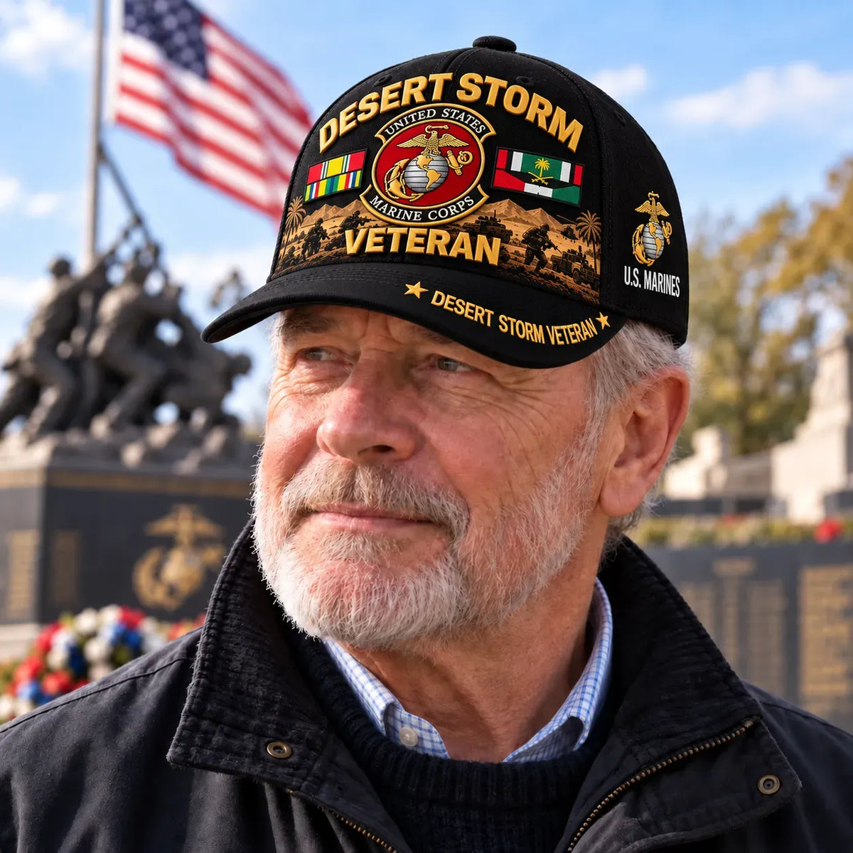 🎖️ Desert Storm Veteran Cap – Your Service. Your Pride. (1991–2026 - 35TH ANNIVERSARY)