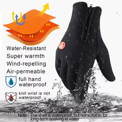 Waterproof Touchscreen Gloves for Outdoor Working