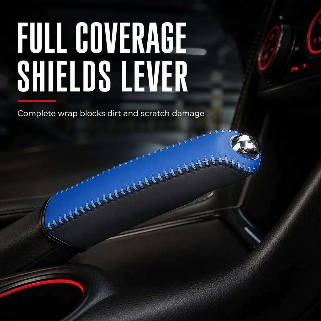 🌟✨ Universal Car Handbrake Protective Cover Sleeve