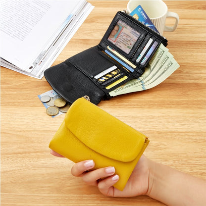 🔥⏰Unisex Pebble Real Leather RFID Wallet🔥