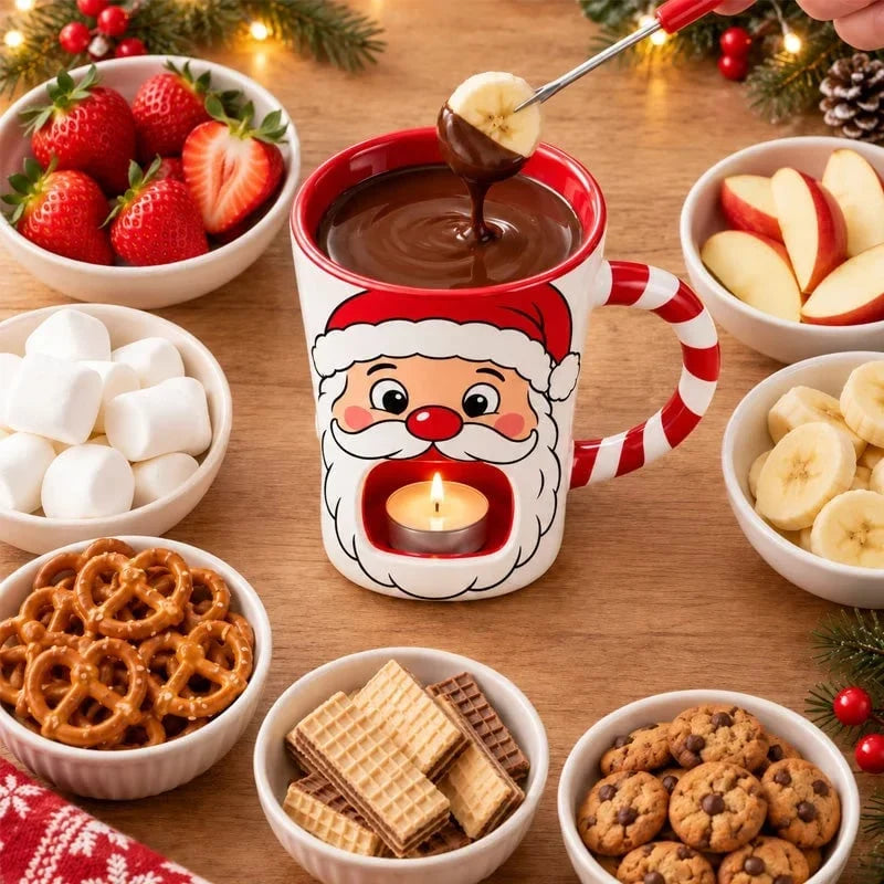 ✨Last Day 49% OFF✨Christmas Chocolate Fondue Mug