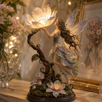 🌙 ✨ Fairy Flower Night Light – Modern Decorative LED Lamp For Cozy Home Space