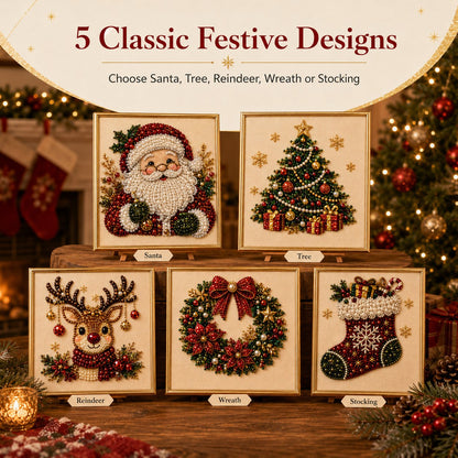 ⏳Time-Limited Special⏰DIY Christmas Pearl Art Kit Beginner Friendly Craft