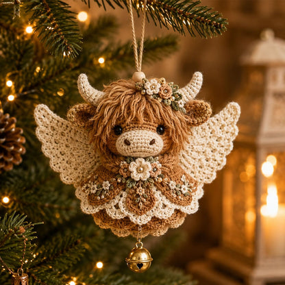 🎉🪽 Animal Angel Crochet Ornament DIY Kit