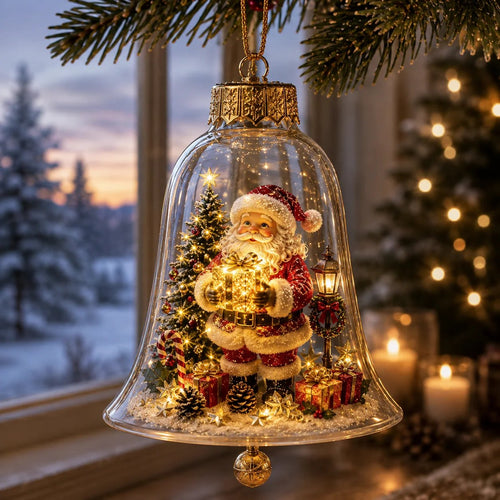 🔥HOT SALE🔥Limited time 69% OFF -✨🎄 Glowing Christmas Story Ornament – Light-Up Mini Holiday Scene
