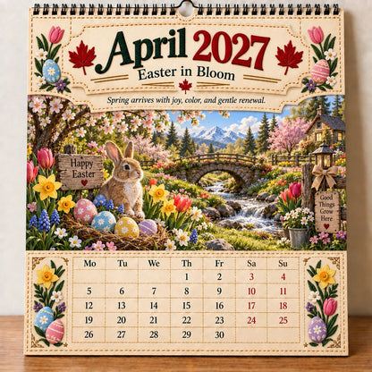💯🇨🇦🍁 2027 Canada 160th Anniversary Commemorative Wall Calendar 🍁🇨🇦