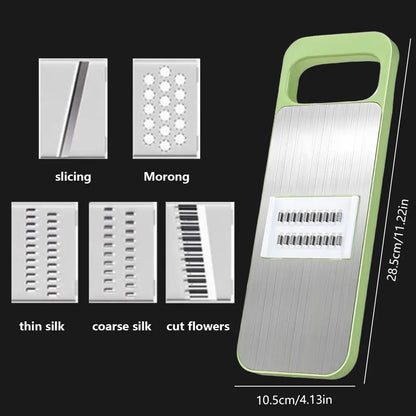 🥗🔪 Multi-Function Vegetable Slicer – Slice, Shred & Julienne