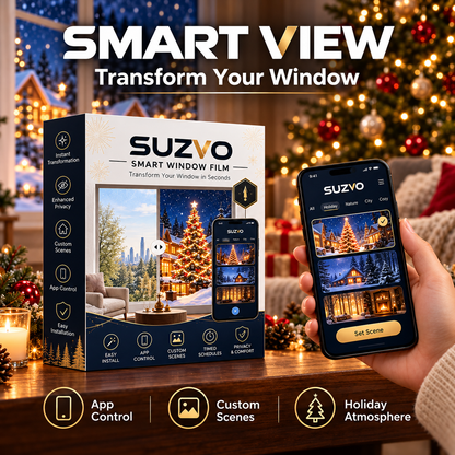 Magic Window Film-Perfect New Year & Christmas Decor