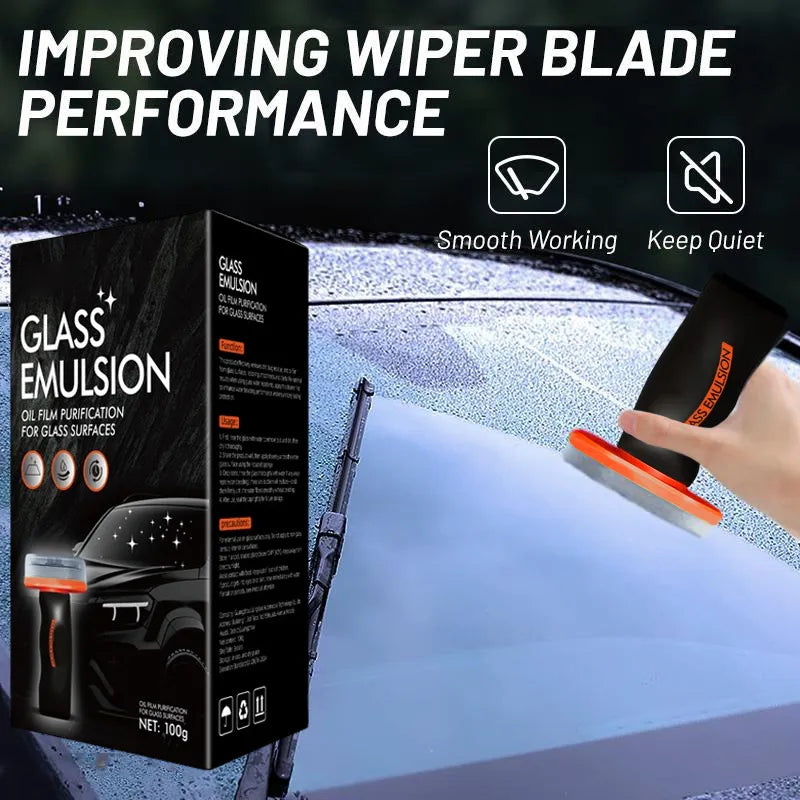 🔥Car Glass Oil-Film Remover