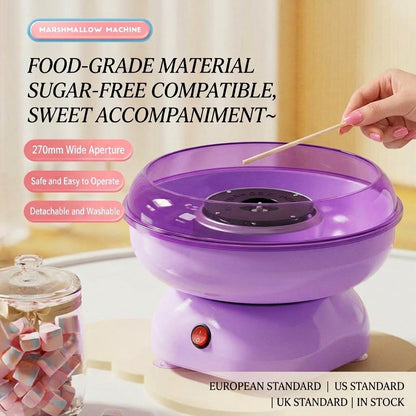 🔥 Limited-Time New Arrival Offer: 🍬 Cotton Candy Maker — A perfect Christmas gift and toy for kids! Make fluffy, soft cotton candy right at home!