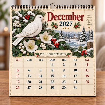 🐦 2027 Birds Of America Wall Calendar | A Year of Beautiful Birds & Nature