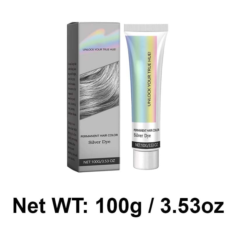 ✨This Week's Special Price $12.99💥 2-in-1 Natural Essence Extract Silver Hair Dye