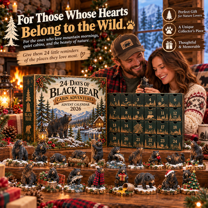 🐻🎄 24 Days of Black Bear Magic – Christmas Advent Calendar 2026