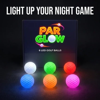 LED Golf Balls - 6 Pack