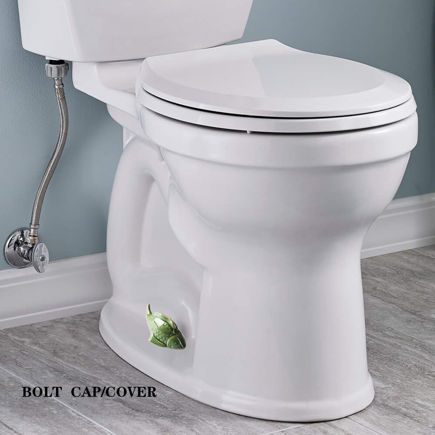 Hide Ugly Toilet Bolts