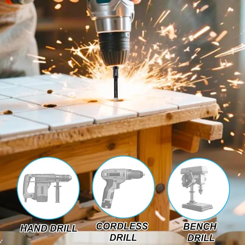 Works With Common Drill Types