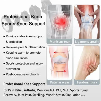 🏃 Dial‑Adjustable Knee Support Brace