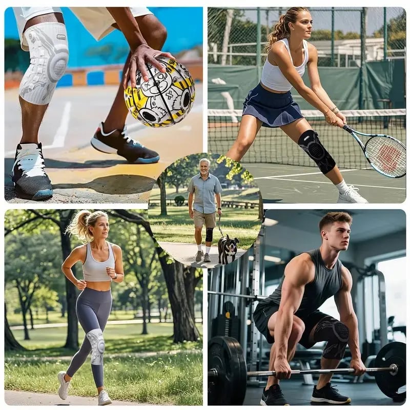 🏃 Dial‑Adjustable Knee Support Brace