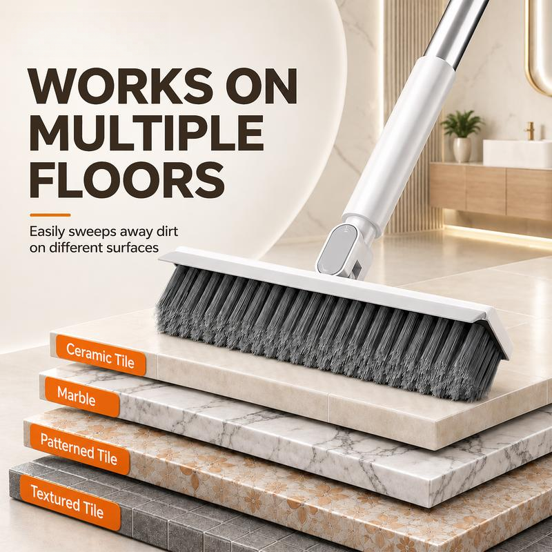🧽 360° Swivel Window Track Cleaner – Extendable No-Touch Cleaning Tool