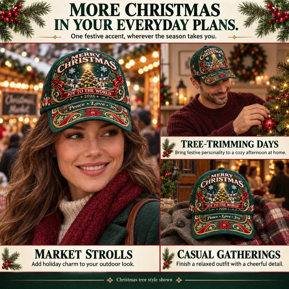 ⏳ Last Day 49% OFF – 🧢 Premium Vintage Baseball Cap | Bold Graphic Design, Adjustable Fit & Everyday Comfort
