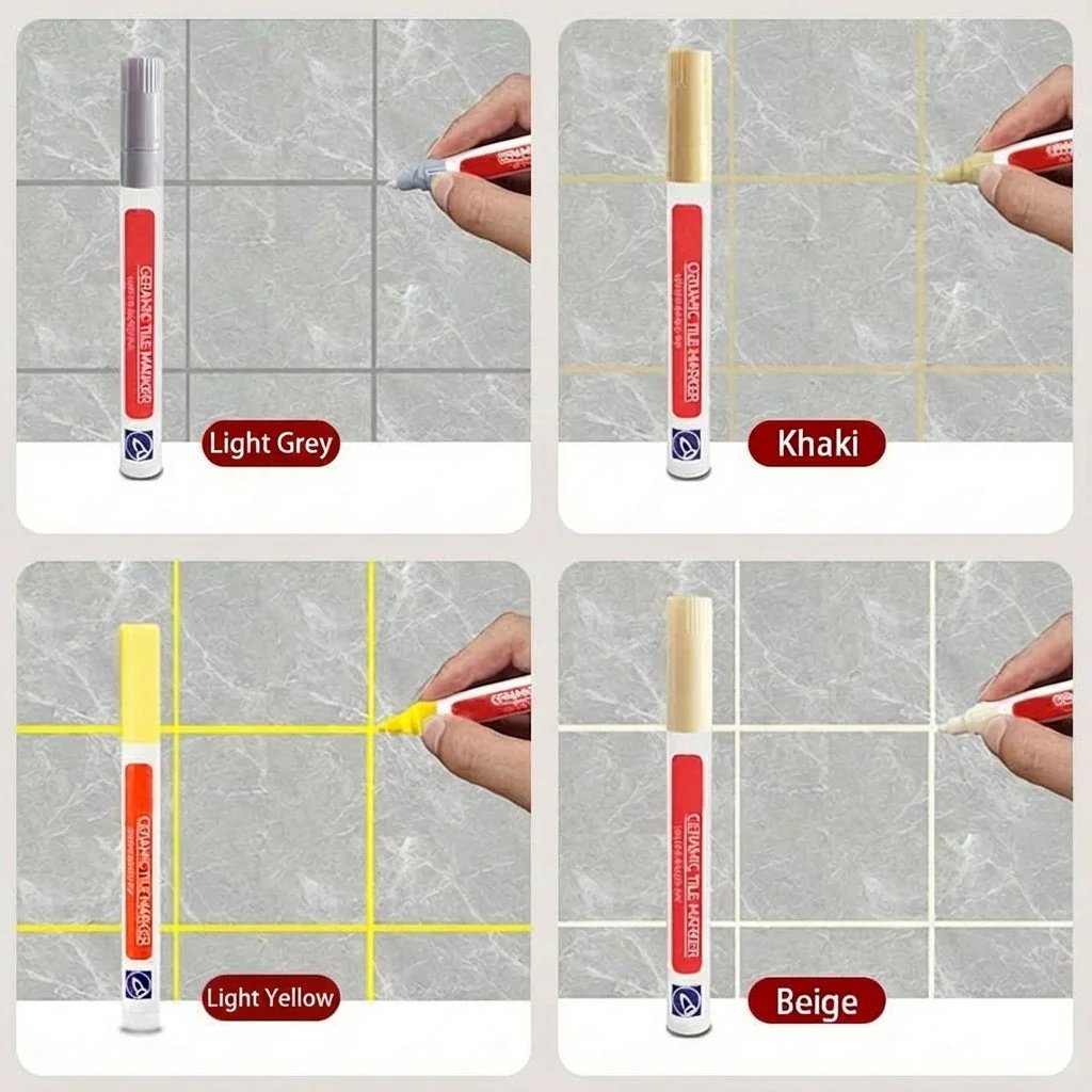 ⏰Last day!!!🔥Buy 1 Get 1 Free🔥Anti-Mould & Waterproof Joint Pen for Ceramic Tiles