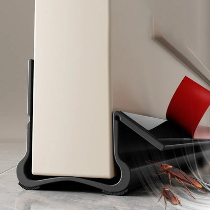 Triple Seal Under Door Draft Stopper – Self-Adhesive Door Bottom Seal for Noise Reduction, Energy Saving & Bug Blocking