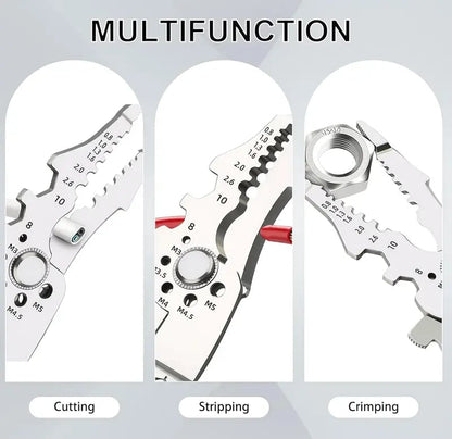Universal Quick Lever Electrical Wire Connectors (24-12 AWG) Assortment (50/100Pcs) + Wire Stripper