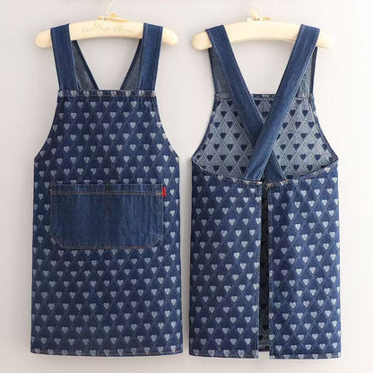 Adult Jour Apron - Lightweight Polyester Apron with Front Pocket, Ideal for Everyday Use, Waist Strap