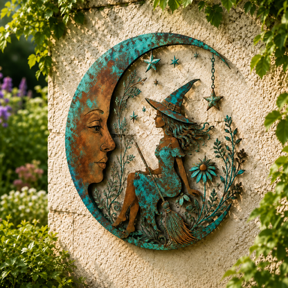 ✨✨Last Day 50% OFF✨🌜️Crescent Moon Bee Wall Decor🐝