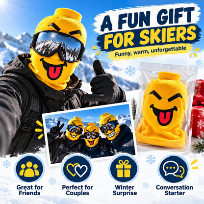 ⛷️ The Funniest Ski Mask On The Slopes This Winter! 🧱❄️