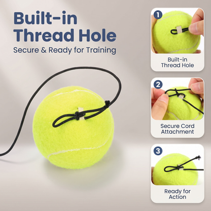 🎾Tennis Trainer with Rebound Ball