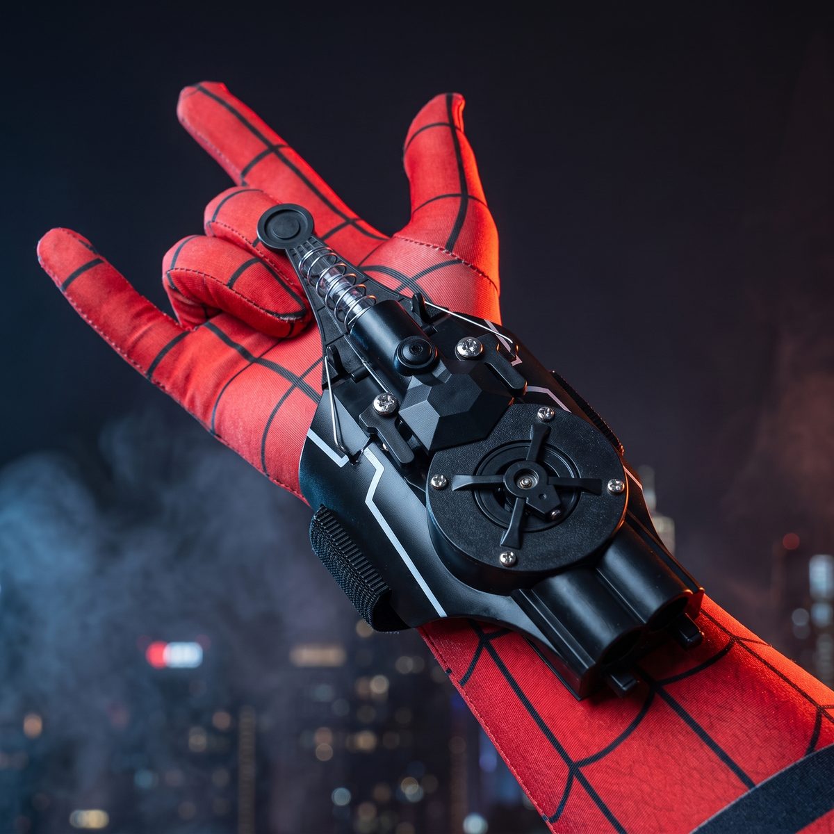 🕷️ Superhero Web Shooter Wrist Toy – Wearable Launcher with Wrist Strap, Interactive Web-Shooting Action Toy for Kids, Cosplay, Role Play & Gifts 🕸️⚡