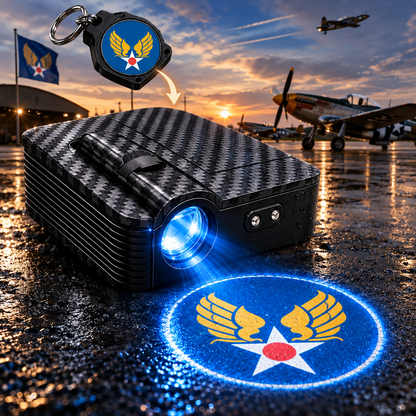 Wireless LED Car Door Light Projector 💡 HD Logo Courtesy Welcome Shadow Light 🛠️ Easy Peel-and-Stick Installation Universal Car Door LED Lights for All Models 🎁