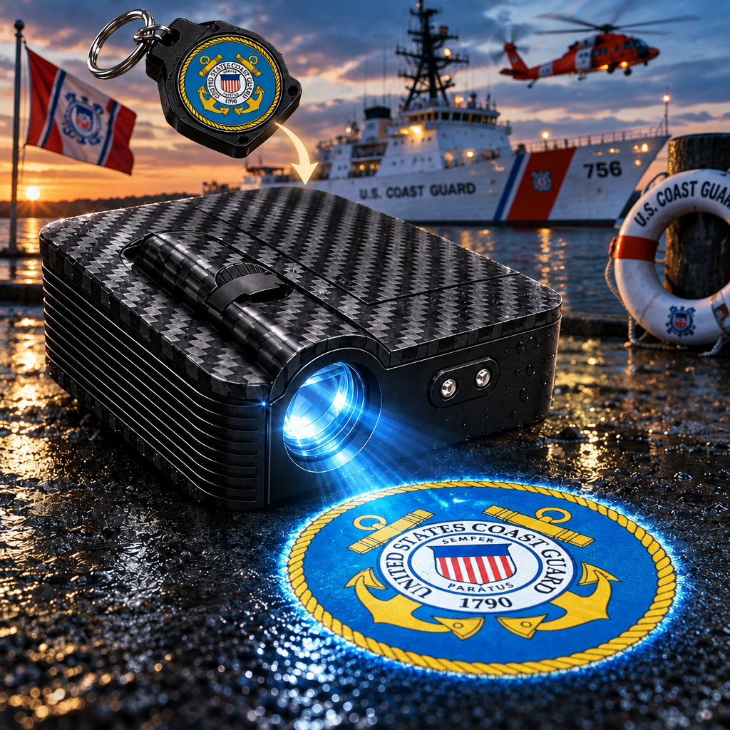 Wireless LED Car Door Light Projector 💡 HD Logo Courtesy Welcome Shadow Light 🛠️ Easy Peel-and-Stick Installation Universal Car Door LED Lights for All Models 🎁