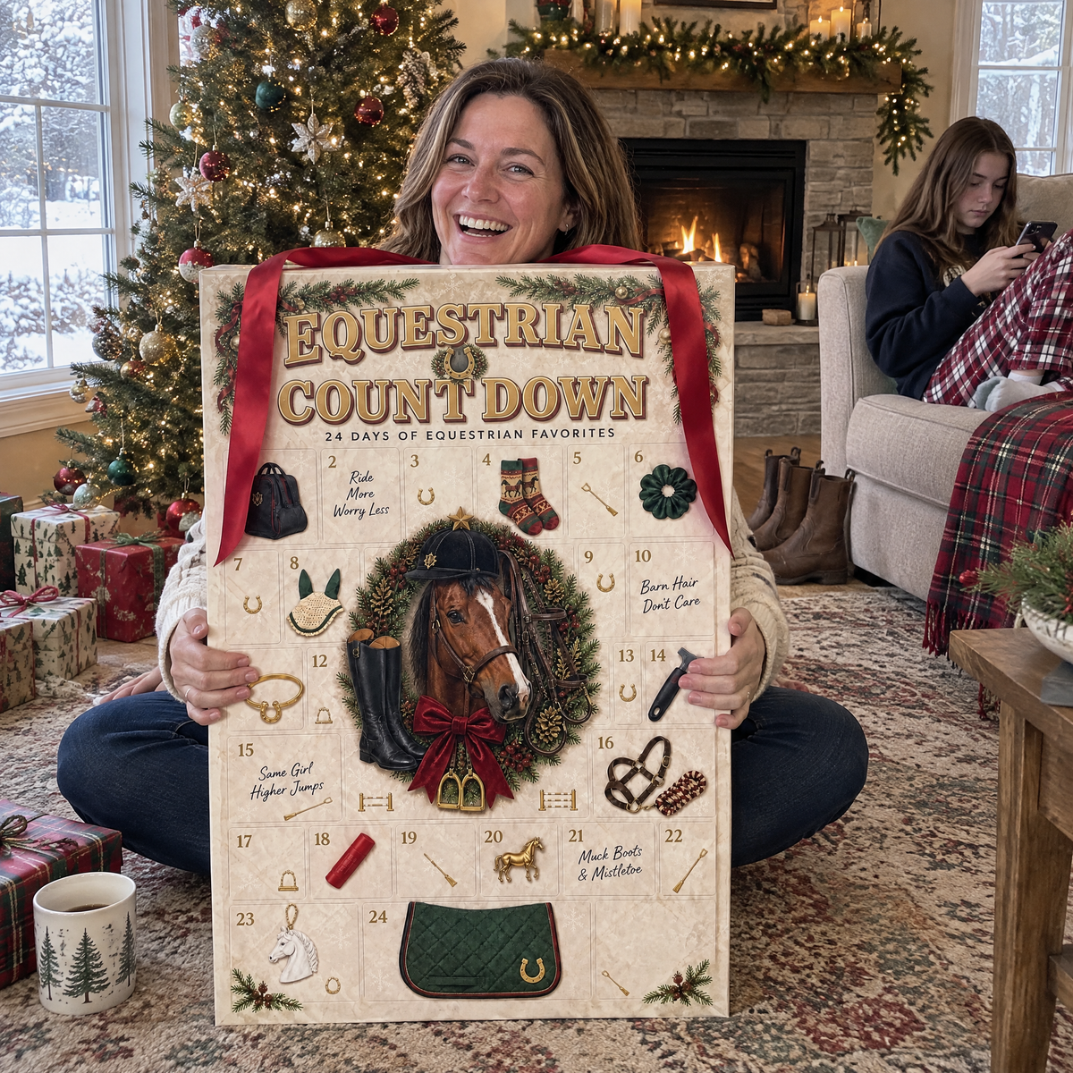 Christmas morning with the Equestrian Countdown