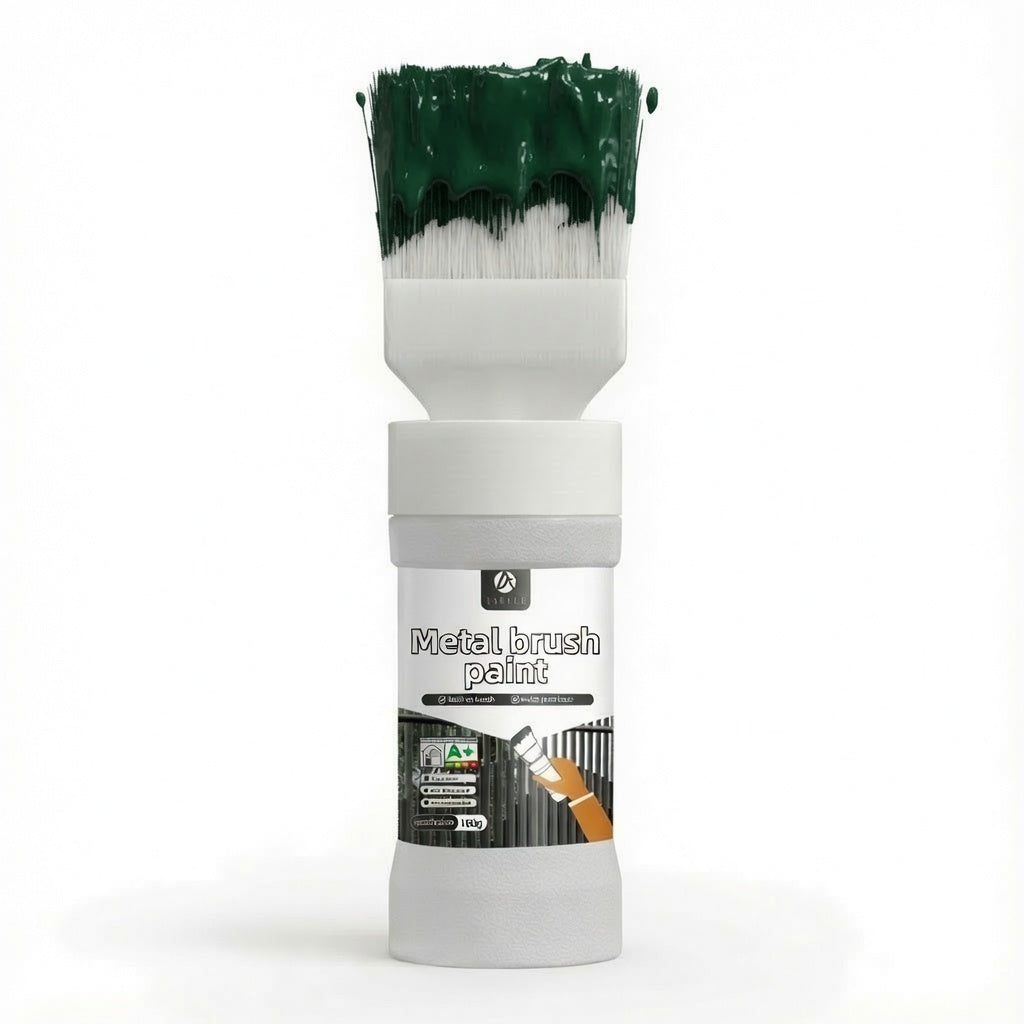 ✨New Arrival✨Water-Based Metallic Silver Paint with Built-in Brush（52% OFF）