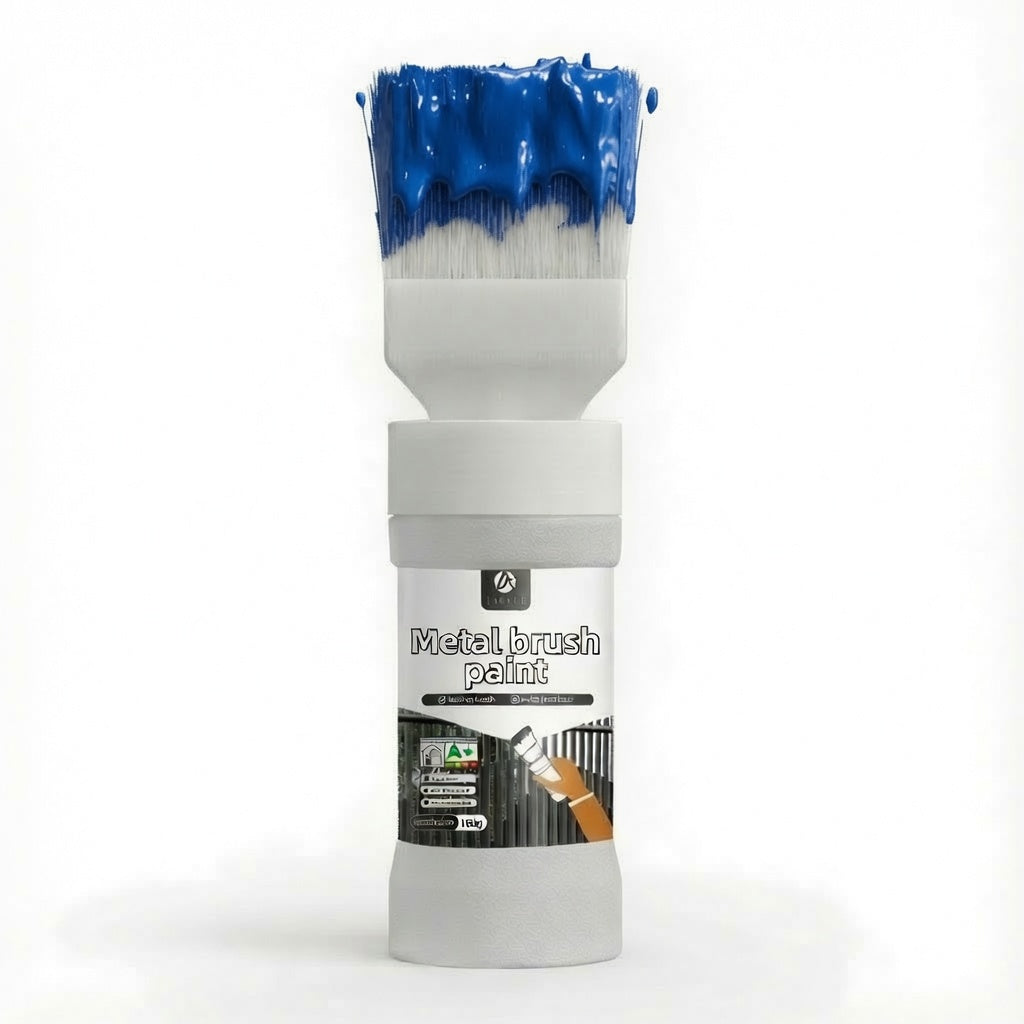 ✨New Arrival✨Water-Based Metallic Silver Paint with Built-in Brush（52% OFF）